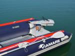 Ponton  VIAMARE  330 S ALU BLUE 5 osobowy