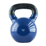 KETTLEBELL ŻELIWNY POKRYTY WINYLEM HMS KNV 24 KG NIEBIESKI