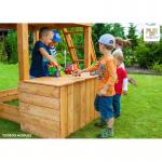 Plac zabaw FUNGOO FORTRESS TOYBOX /teak/