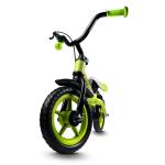 Rowerek biegowy z hamulcem RICOKIDS RC-302 /limonkowy/