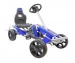 MEGA GOKART MIĘKKIE KOŁA EVA 5-12 lat,  DO 60 KG/1503 NOWOŚĆ