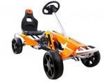 MEGA GOKART MIĘKKIE KOŁA EVA 5-12 lat,  DO 60 KG/1503 NOWOŚĆ