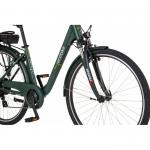 Rower elektryczny ECOBIKE TRAFFIC DARK GREEN 28"