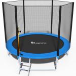 Trampolina z siatką i drabinką średnica 252 cm