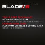 Tarcza sizalowa WINMAU BLADE 6 TRIPLE CORE