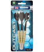 Komplet 3 rzutek WINMAU OUTCAST 20 gr /steel tip/