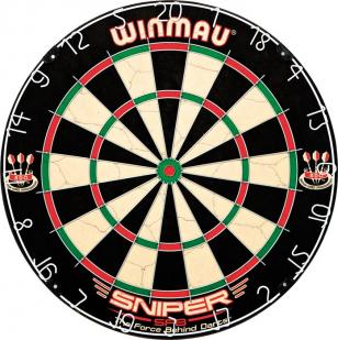 Tarcza sizalowa WINMAU SNIPER + 6 rzutek