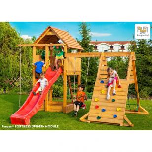 Plac zabaw FUNGOO FORTRESS SPIDER + /teak/