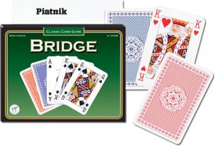 Karty CLASSIC BRIDGE PIATNIK 2 talie w pudełku