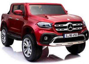 MERCEDES X LICENCJA, 4X4, 2x12V  PANEL MP4, 5 PUNKTOWE PASY, MIĘ