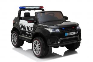 JEEP POLICJA 4X4, 2x12V Z  AMORTYZATORAMI, PILOT,  REDUKTOR/ XMX