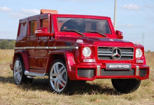 MERCEDES G63 AMG DWA SILNIKI, OTWIERA DRZWI MOCNY, MIĘKKIE KOŁA/