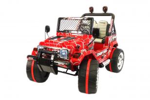 MEGA JEEP DRIFFTER EXCLUSIVE DLA 2 DZIECI, WOLNY START/ LAKIER.