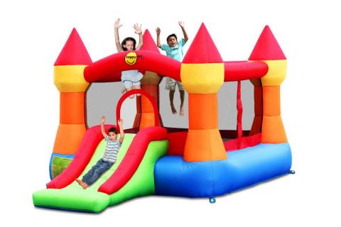 Castle bouncer with slide