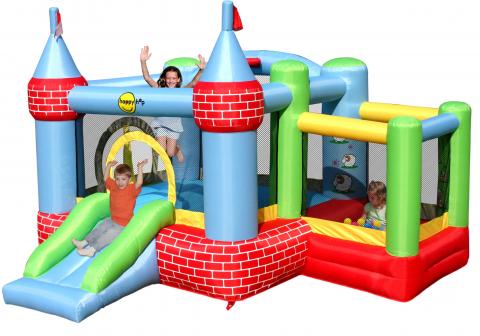 Castle Bouncer with Farmyard Ballpit