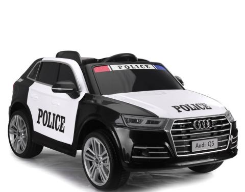 AUDI Q5 POLICJA , MIĘKKIE KOŁA, MIĘKKIE SIEDZENIE, RADIO FM, BLU