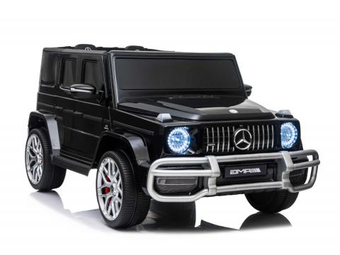 MERCEDES G63 AMG DLA 2 DZIECI, 24V, 4X4,  MIĘKKIE KOŁA EVA, MIĘK